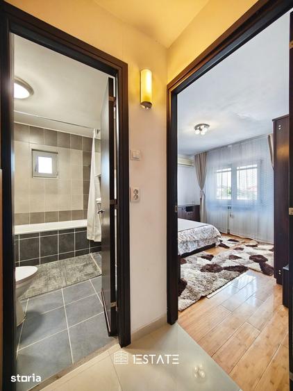 Apartament cu 2 camere decomandat, mobilat în Băneasa