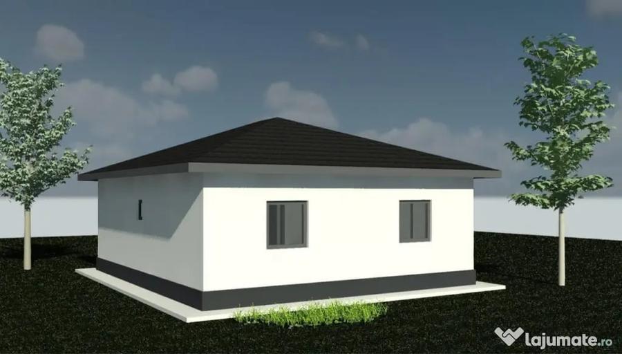 Casă cu 4 camere cu Teren 355 Mp în Podari