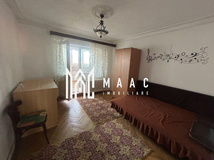 Apartament cu 3 camere decomandat, mobilat în Central