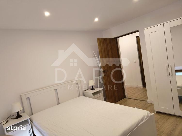 Apartament cu 2 camere decomandat, mobilat în Central