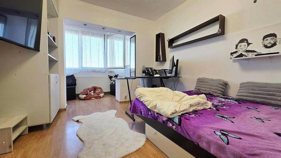 Apartament cu 3 camere decomandat, mobilat în Central