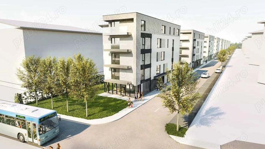 Apartament cu 2 camere semidecomandat în Vest