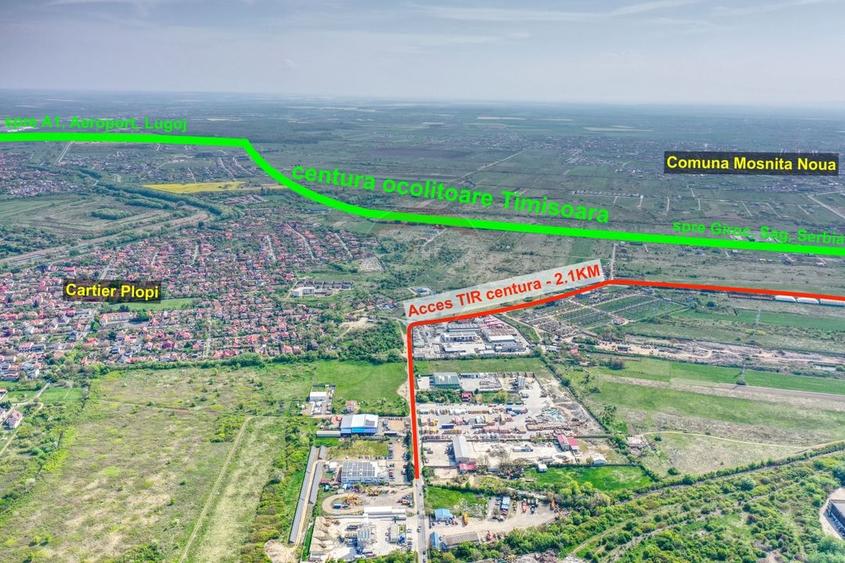 Spațiu industrial, de 1,800 mp, în Buziașului