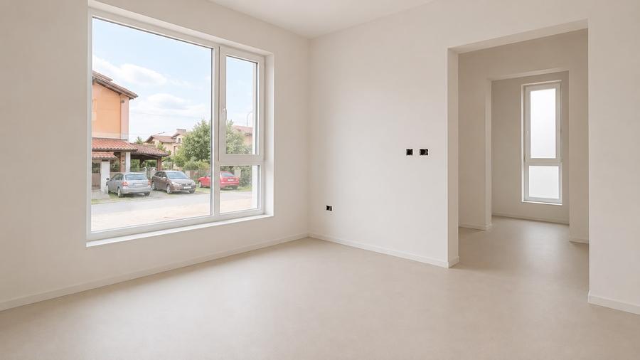 Duplex cu 5 camere cu Teren 250 Mp în Moșnița Nouă
