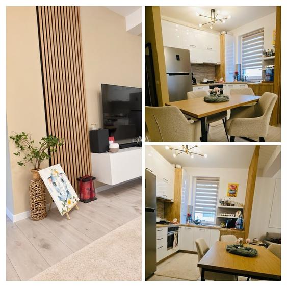 Apartament 3 Camere, 2 bai + Curte 51mp + parcare Dumbravita
