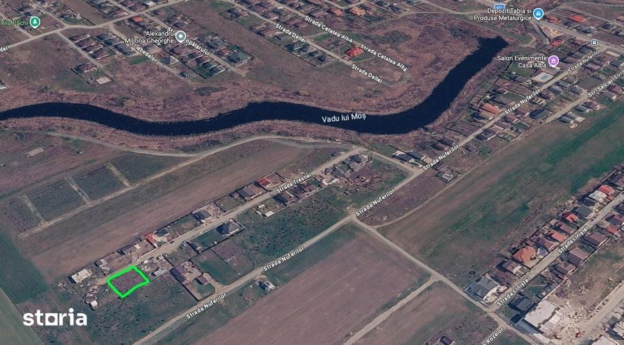 Teren de 465 mp, în Vidra