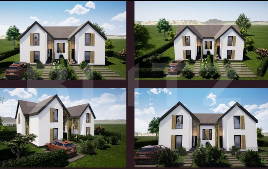 Duplex cu 6 camere cu Canalizare în Periferie