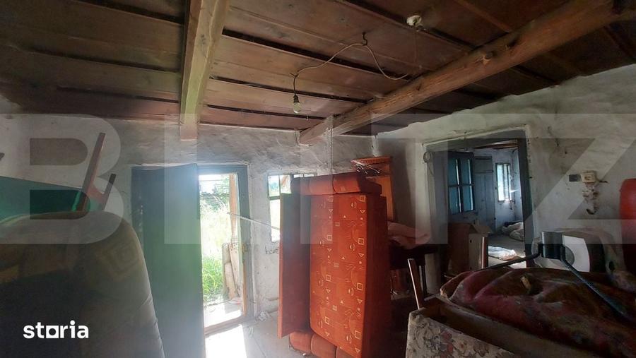 Casă cu 2 camere cu Teren 860 Mp în Ghidfalău