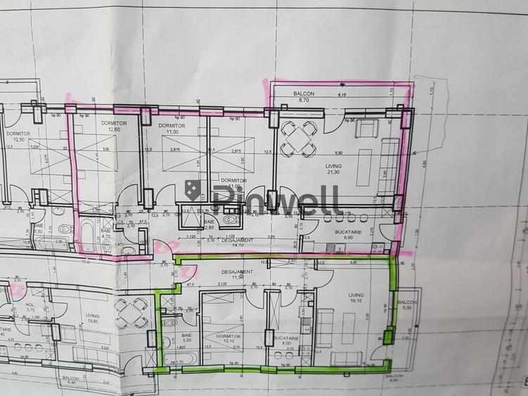 Apartament cu 4 camere decomandat, mobilat în Titan
