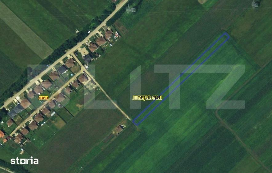 EXCLUSIVITATE ! Teren intravilan , 2900 mp , Jucu de Sus - 1
