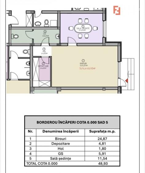 Spațiu comercial, de 48.930000305176 mp, în Moșnița Nouă