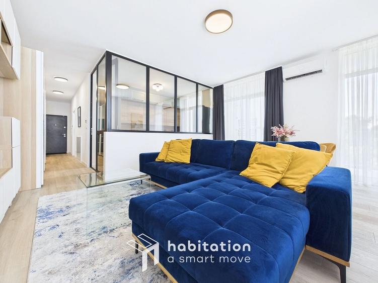 Apartament cu 2 camere semidecomandat, mobilat în Central