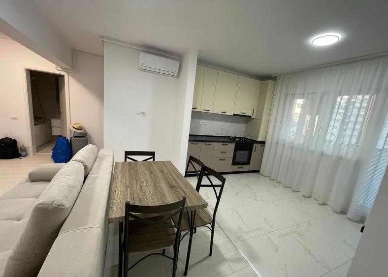 Apartament cu 3 camere semidecomandat, mobilat în Popești-Leordeni