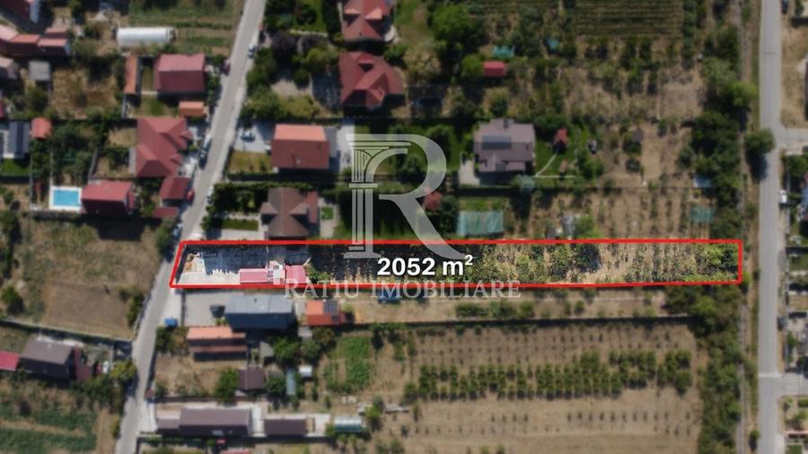 Teren Construcții intravilan de 2052 mp, în Sântandrei