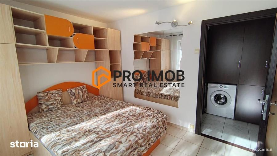 Apartament cu 2 camere semidecomandat, mobilat în Micro 3