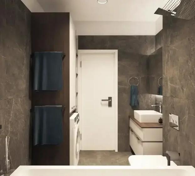 Apartament cu 3 camere semidecomandat în Exterior Sud
