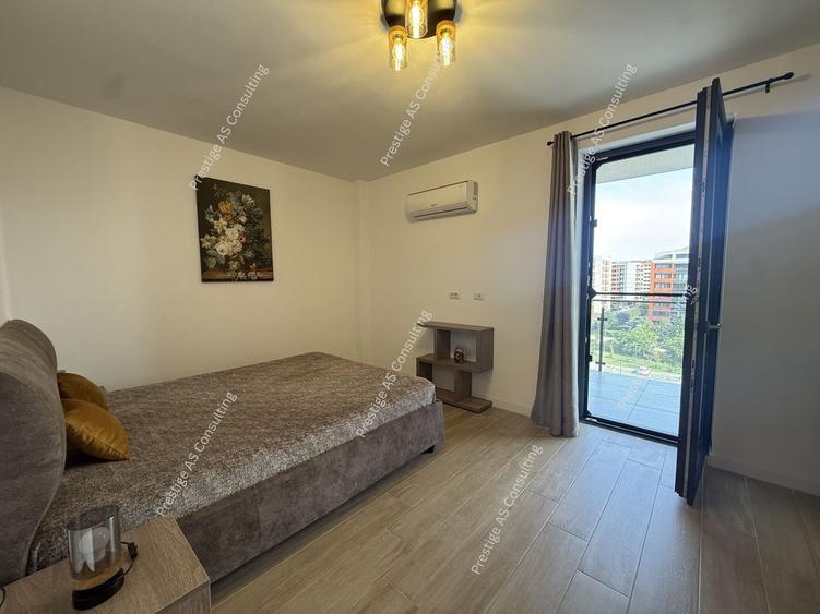 Apartament cu 2 camere semidecomandat, mobilat în Torontalului