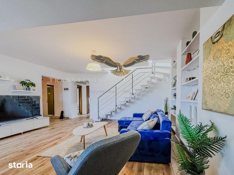 Apartament cu 5 camere, mobilat în Bună Ziua