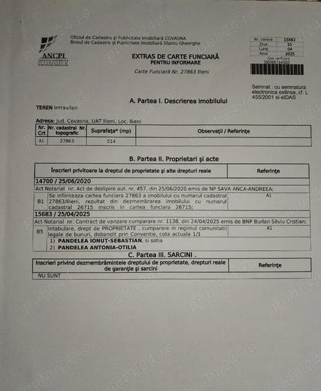 vand teren intravilan - 4