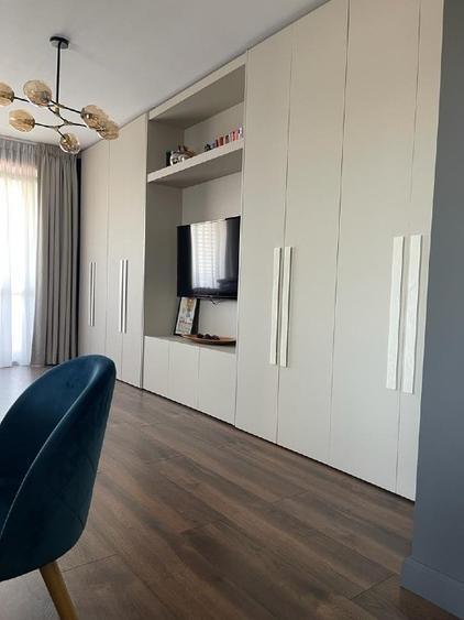 Apartament cu 2 camere semidecomandat, mobilat în Străulești