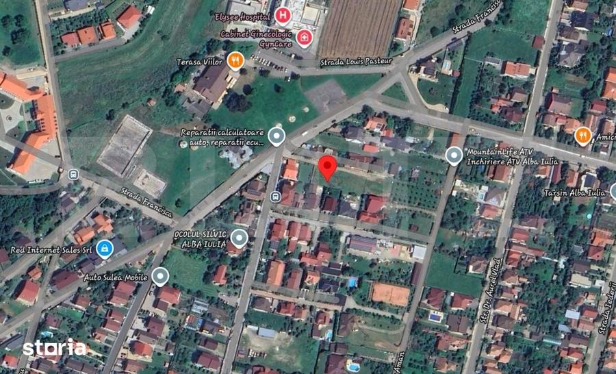 Teren de 588 mp, în Cetate