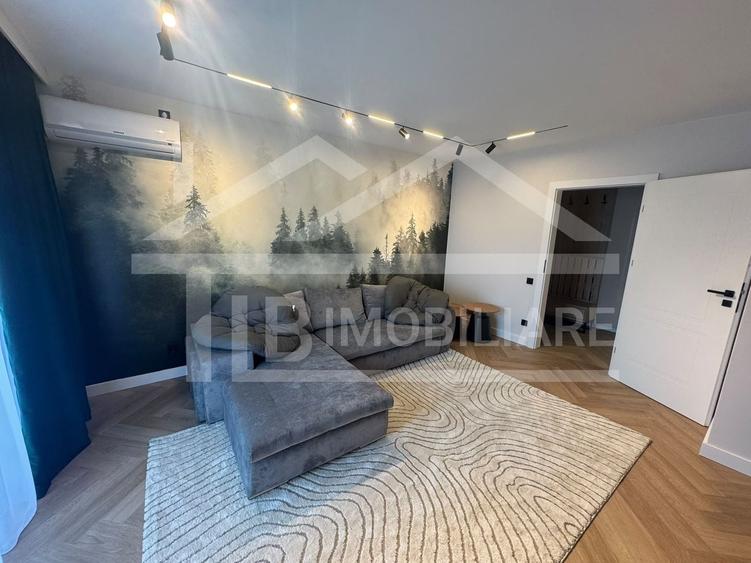 Apartament cu 2 camere decomandat, mobilat în Tudor