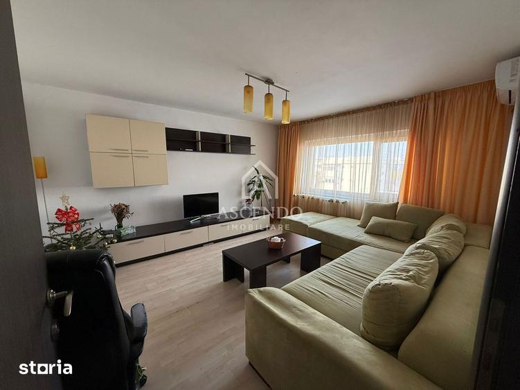 Apartament cu 3 camere, mobilat în Aviației