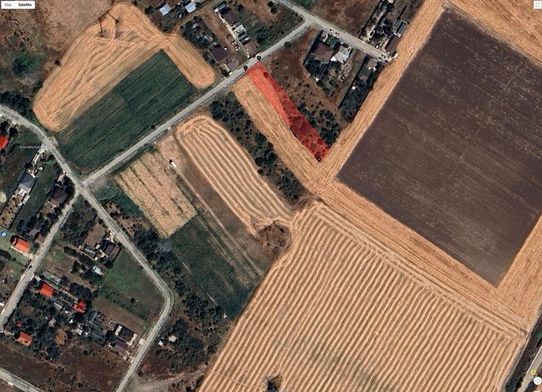Teren de 1044 mp, în Cornetu