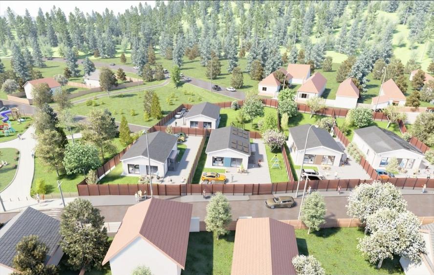 Casă cu 3 camere cu Teren 511 Mp în Tărlungeni