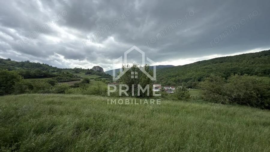 Teren de 4000 mp, în Ampoița