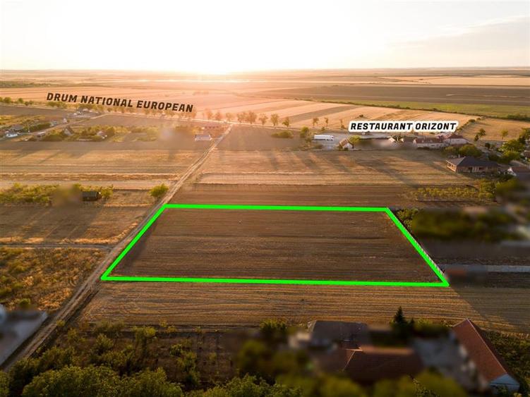 Teren intravilan de 5853 mp, în Gepiu