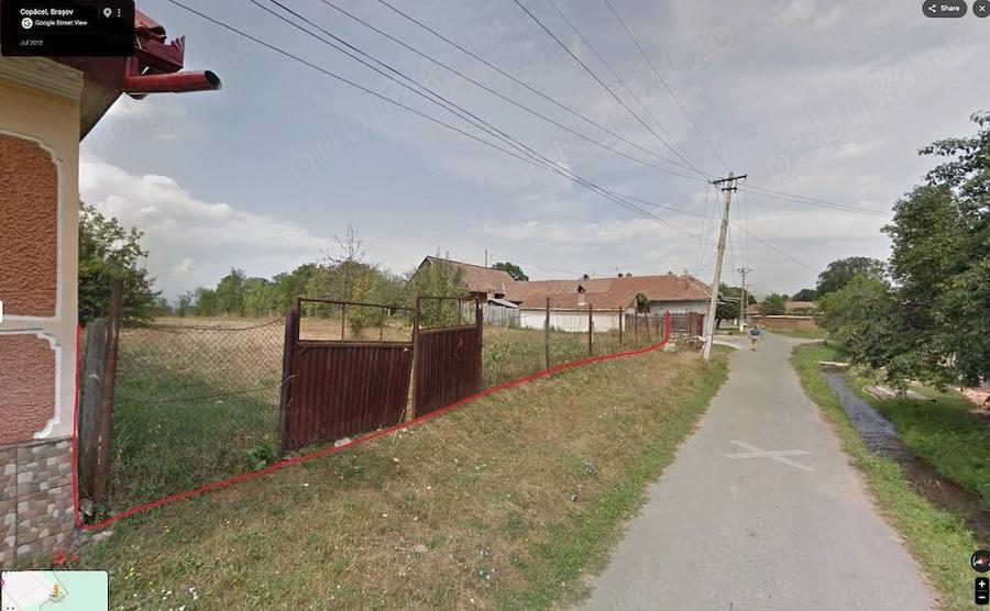 Teren de 2116 mp, în Copăcel