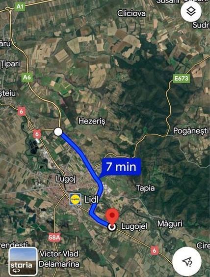 Teren de 5800 mp, în Gavojdia