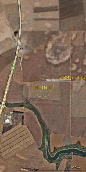 Teren agricol intravilan de 8186 mp, în Glina