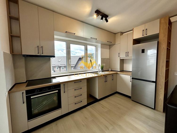 Apartament cu 2 camere semidecomandat, mobilat în Florești