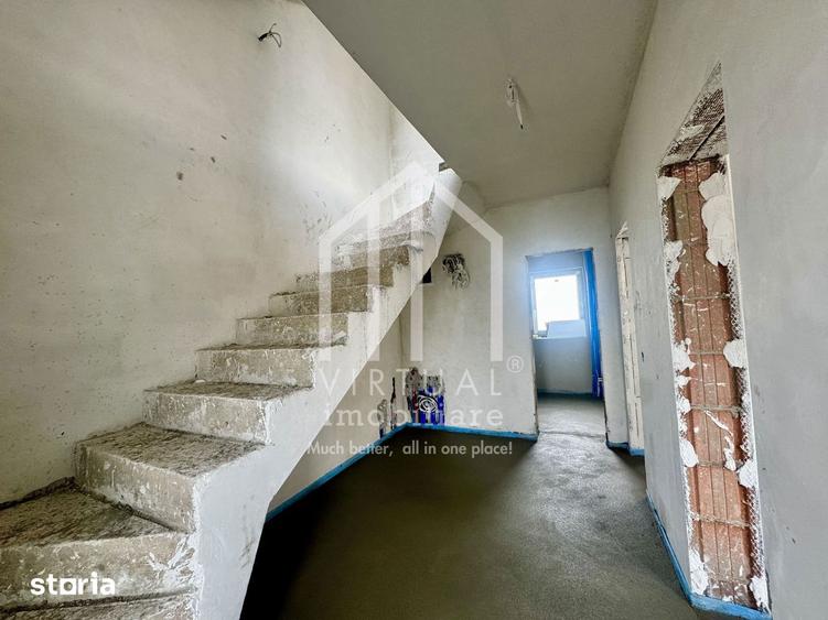 Casă cu 4 camere cu Teren 207 Mp în Gușterița