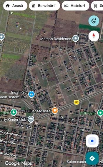 Teren Construcții intravilan de 611 mp, în Moșnița Nouă