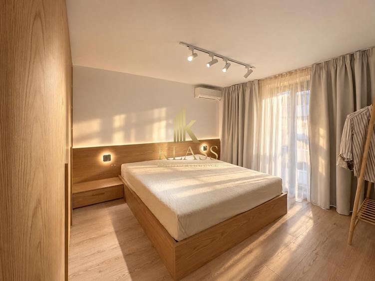 Apartament cu 2 camere semidecomandat, mobilat în Barbu Văcărescu