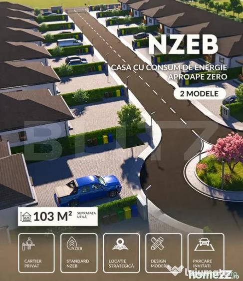 Casă cu 4 camere cu Teren 530 Mp în Mihai Viteazu