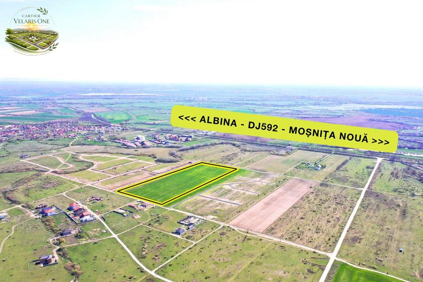 Teren Construcții intravilan de 683 mp, în Albina