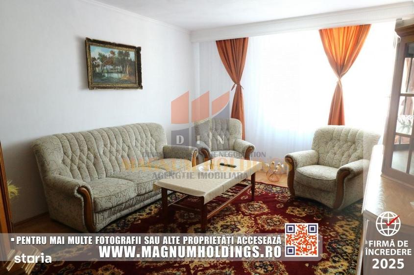 Apartament cu 4 camere decomandat, mobilat în Ultracentral