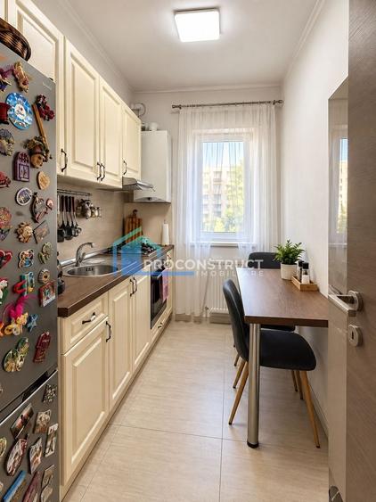 Apartament cu 3 camere decomandat, mobilat în Braytim