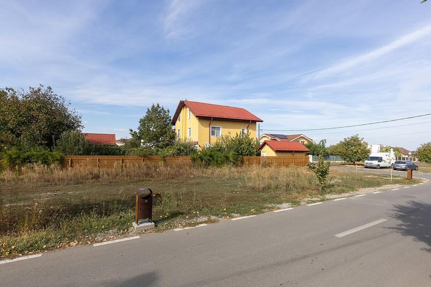 Teren Construcții intravilan de 500 mp, în Balotești