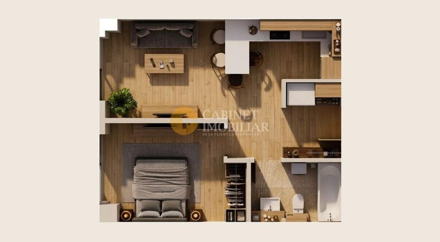 Apartament cu 2 camere în Tătărași