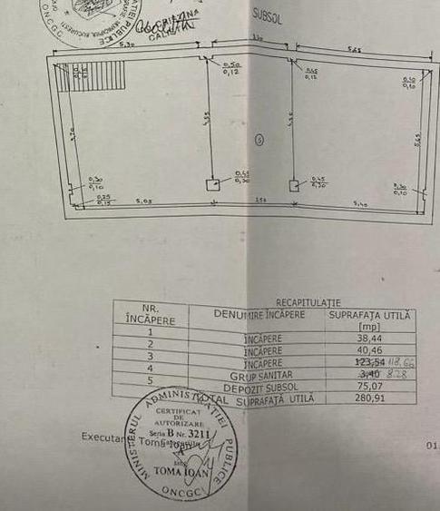 Spatiu comercial 206 mp plus subsol 75 mp in zona Nerva Traian - 3