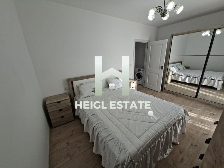 Apartament cu 2 camere semidecomandat, mobilat în Giroc