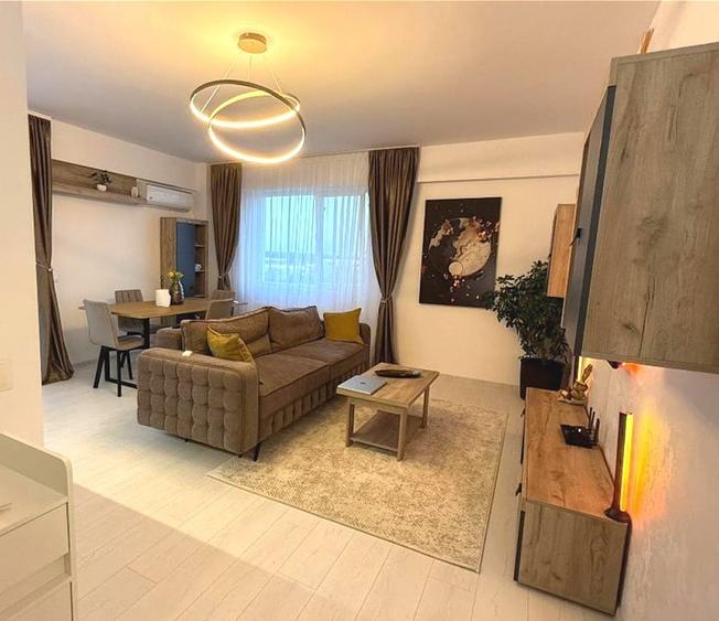 Apartament cu 3 camere semidecomandat, mobilat în Otopeni