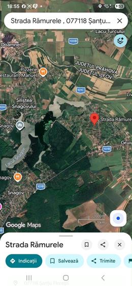 Teren de 1252 mp, în Snagov