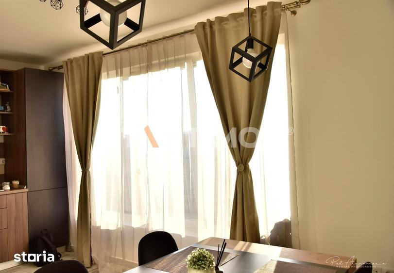 Apartament cu 2 camere semidecomandat, mobilat în Sânpetru
