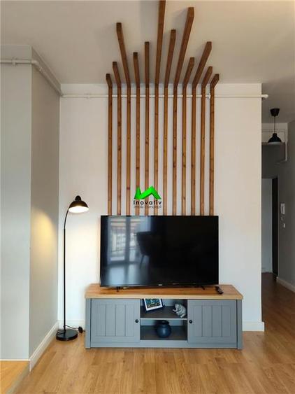 Apartament cu 2 camere semidecomandat, mobilat în Turnișor